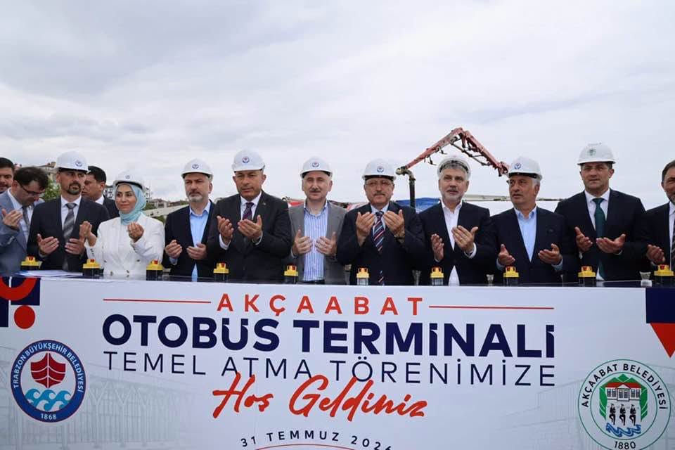 AK�AABAT OTOGARI'NIN TEMEL� ATILDI

