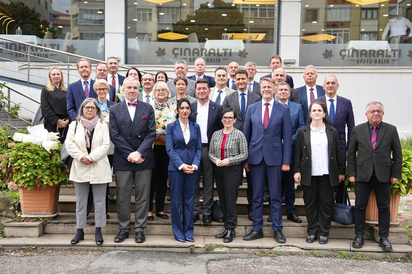 BA�KAN KAYA, AB T�RK�YE DELEGASYONU�NU A�IRLADI�