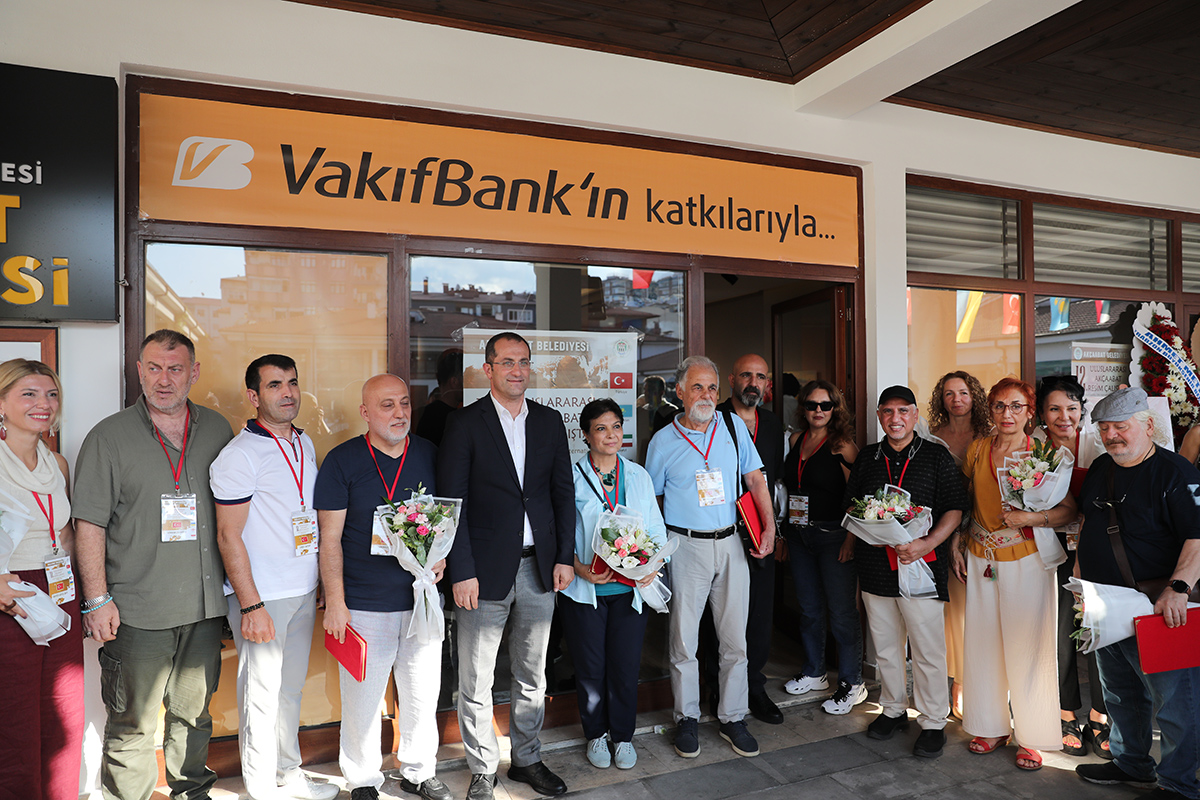 12. Uluslararası Akçaabat Resim Çalıştayı Sergi Açılışı Gerçekleşti