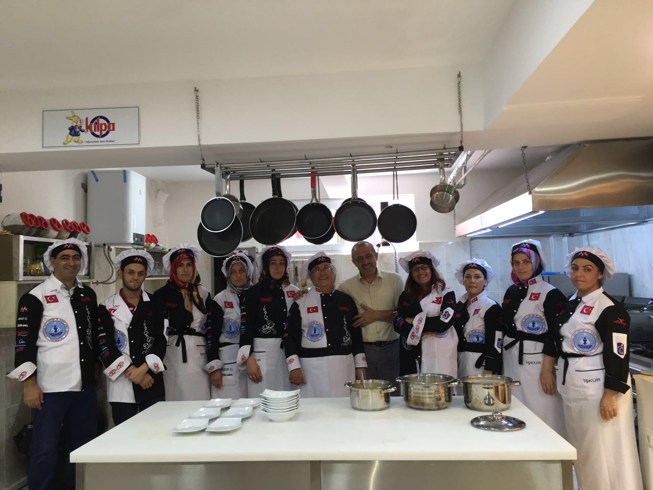 15 Kursiyer 850 Çeşit Karadeniz Yemeğini Öğreniyor.