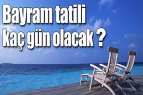 2014 Ramazan Bayram Tatili Kaç Gün?