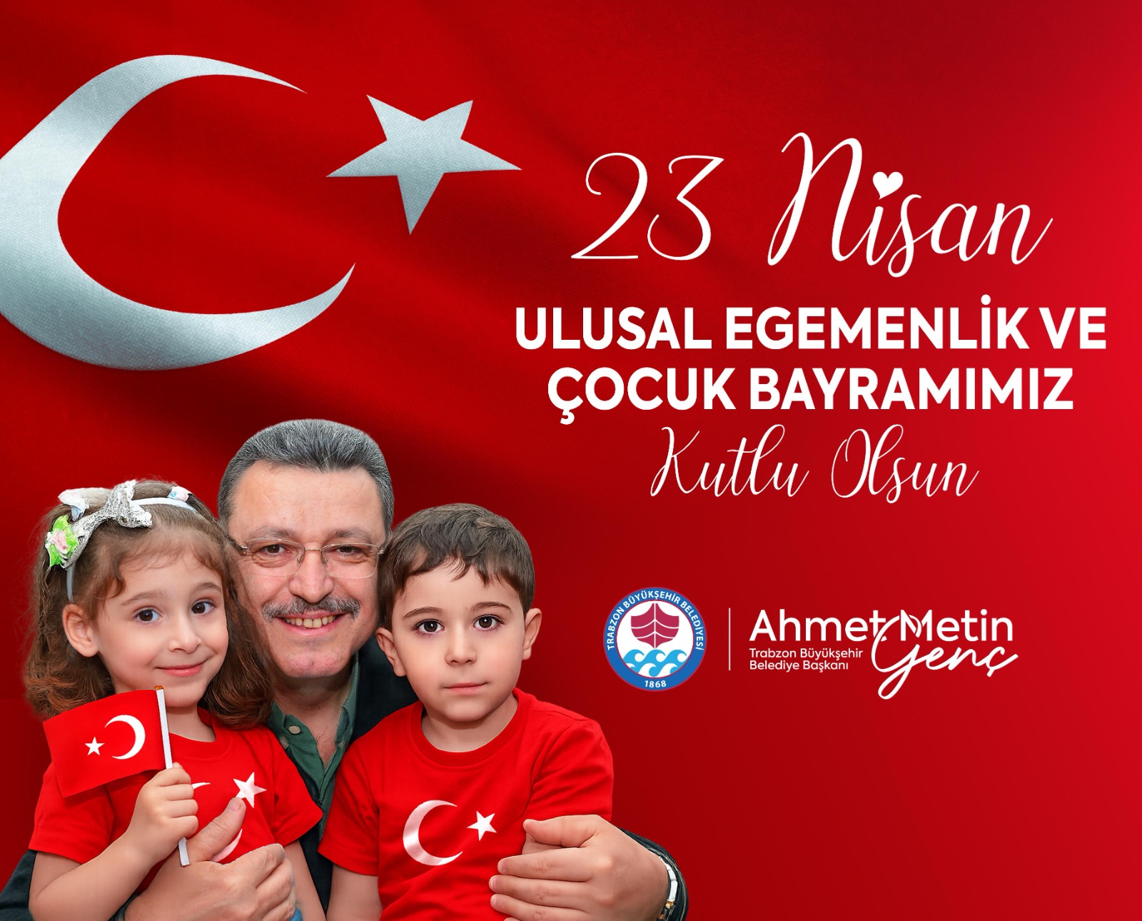 23 N�SAN ULUSAL EGEMENL�K VE �OCUK BAYRAMIMIZ KUTLU OLSUN