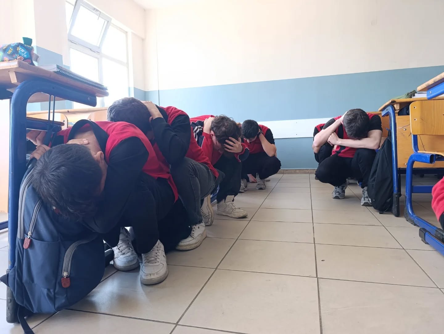 Afet Risklerinin Azaltlmas Gn Kapsamnda Deprem Tatbikat Gerekletirildi