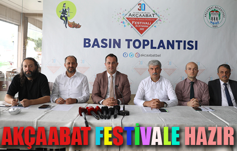 30. ULUSLARARASI AKÇAABAT MÜZİK VE HALK OYUNLARI FESTİVALİ’NİN TANITIMI YAPILDI