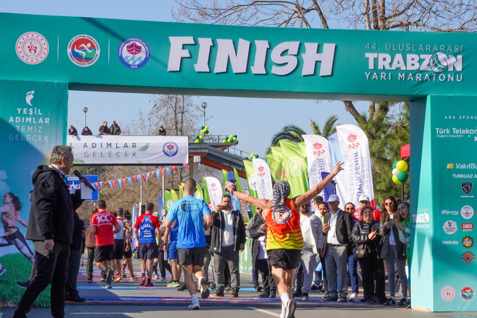 44. ULUSLARARASI TRABZON YARI MARATONU KOULDU