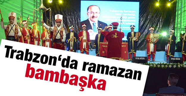 Trabzon'da Ramazan etkinliklerine yoğun katılım