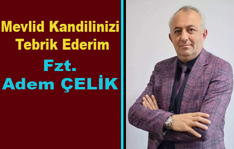 Adem Çelik'ten Kutlama Mesajı