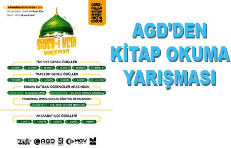 AGD'DEN K�TAP OKUMA YARI�MASI
