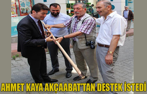 AHMET KAYA AKAABAT'TAN DESTEK STED

