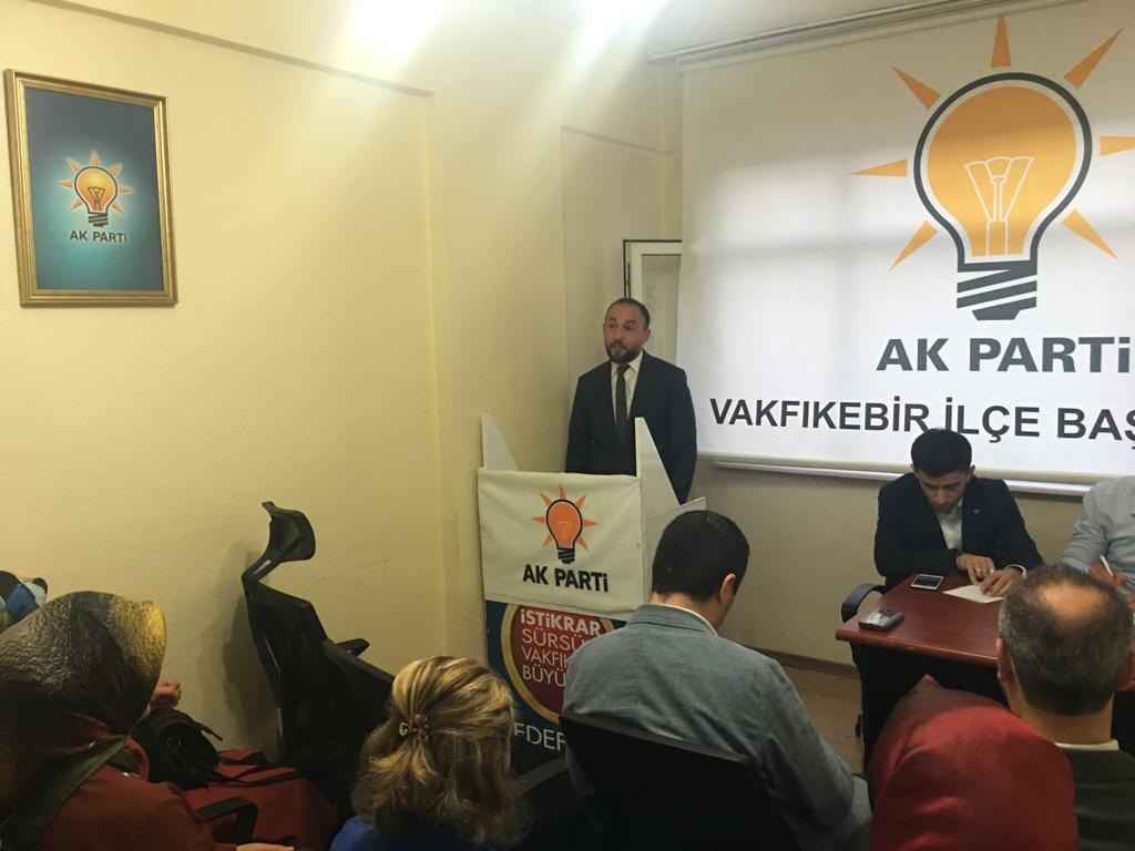 AK PARTİ EYLÜL AYI DANIŞMA TOPLANTISI YAPILDI
