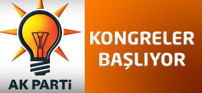 AK Parti'de kongre süreci başlıyor.