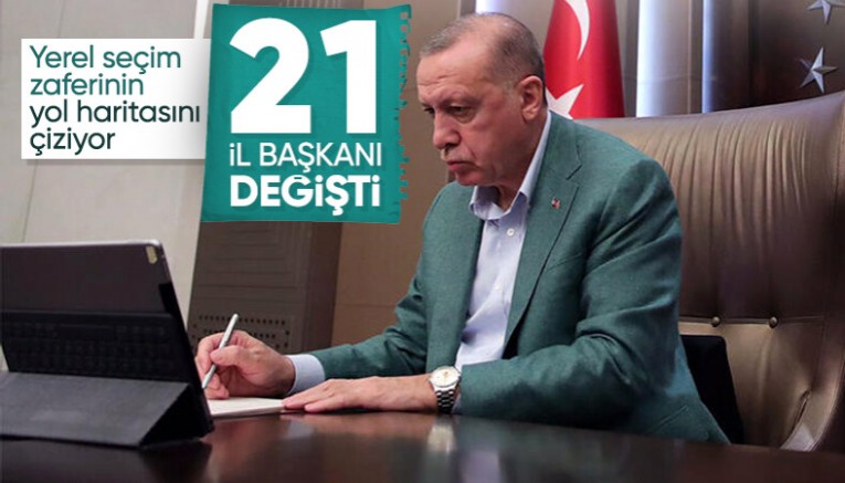 AK Parti'de yerel seçimler öncesi 21 il başkanı değişti