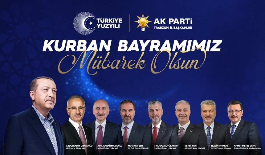 AK PART�'DEN BAYRAM KUTLAMASI 