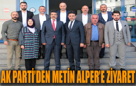 AK PARTݒDEN METN ALPERE ZYARET

