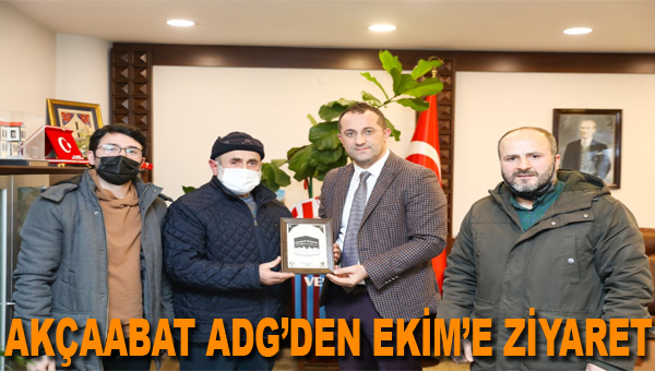 AKAABAT ADG'DEN BELEDYE BAKANINA ZYARET