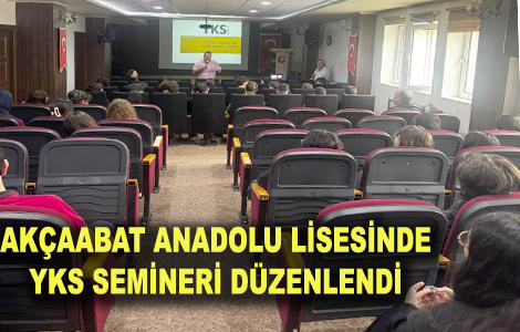 AK�AABAT ANADOLU L�SES�NDE SEM�NER D�ZENLEND�