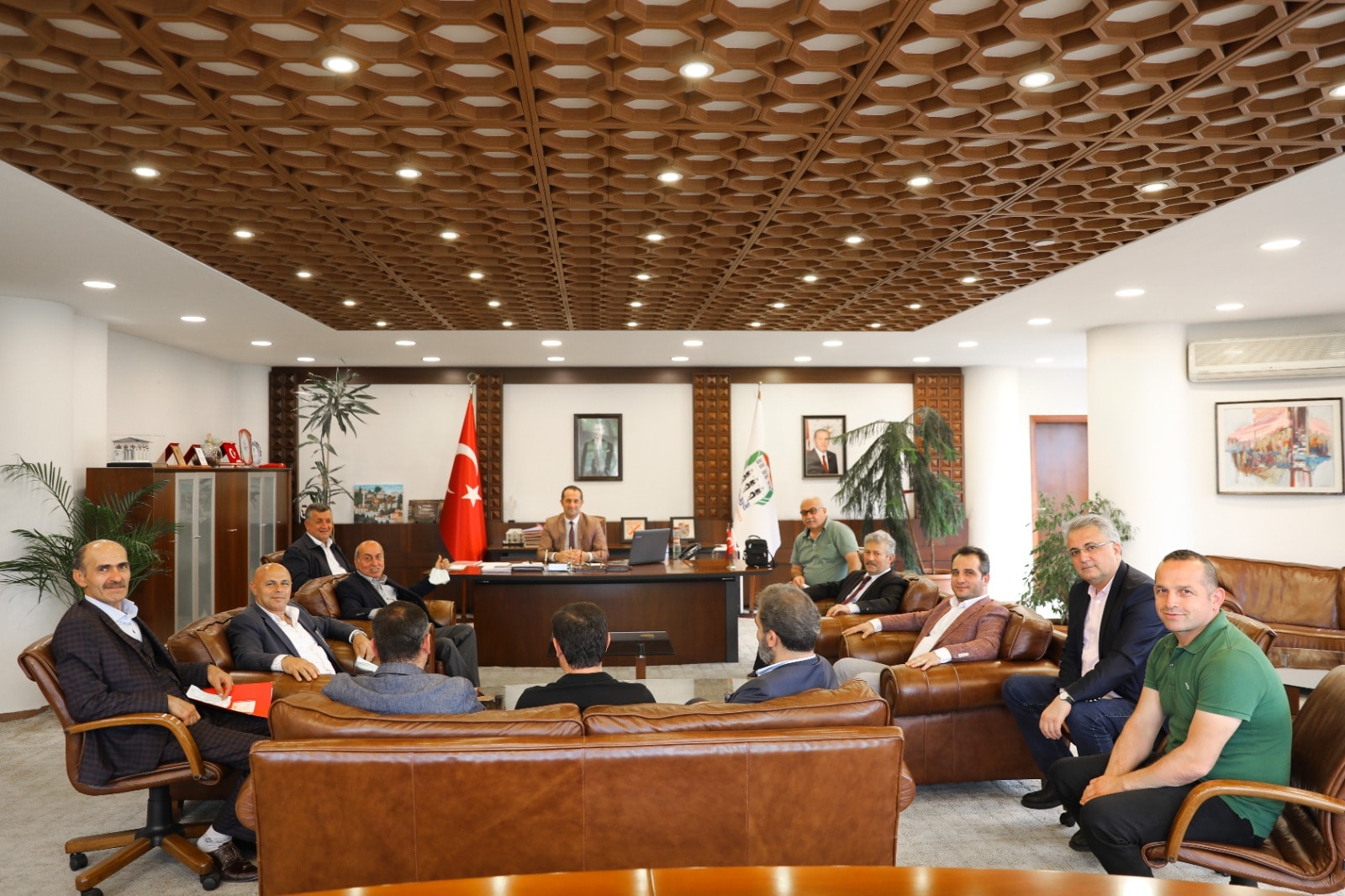 AKÇAABAT BELEDİYE BAŞKANI’NA ZİYARET