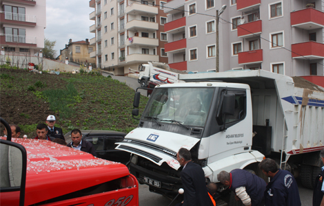 Akaabat Belediyesi aralar kafa kafaya arpt.