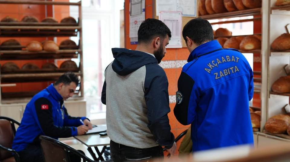AKÇAABAT BELEDİYESİ ’NDEN RAMAZAN ÖNCESİ FIRIN DENETİMİ