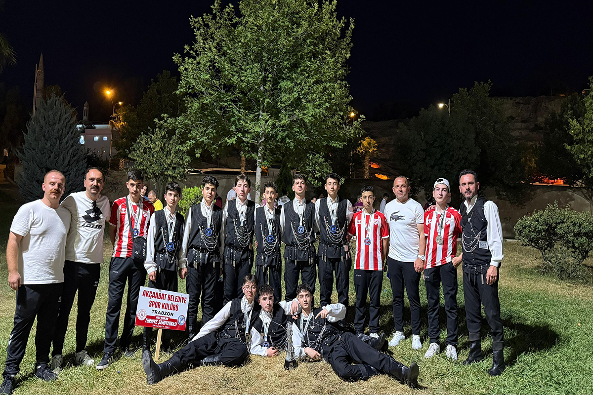 AKÇAABAT BELEDİYESİ SPOR KULÜBÜ TÜRKİYE İKİNCİSİ