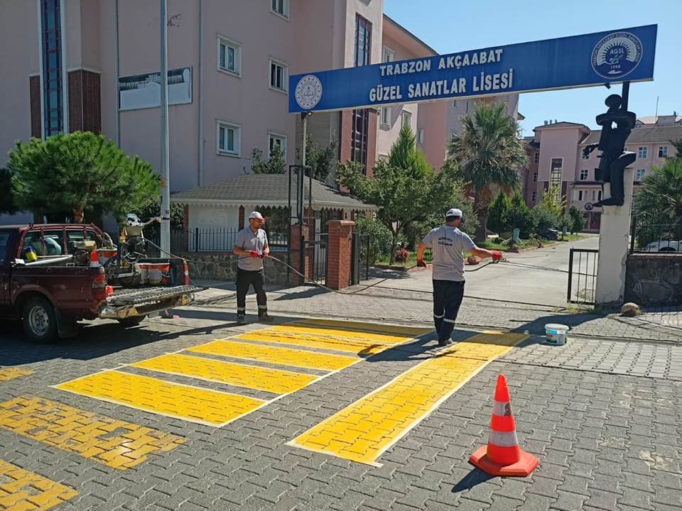 AKAABAT BELEDYESݒNDEN YAYA GETLERNDE YOUN GVENLK ALIMASI
