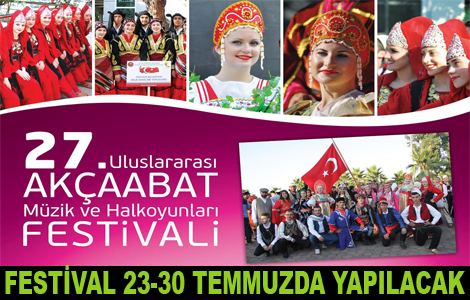 Akaabat Festivali 23-30 Temmuzda Yaplacak.