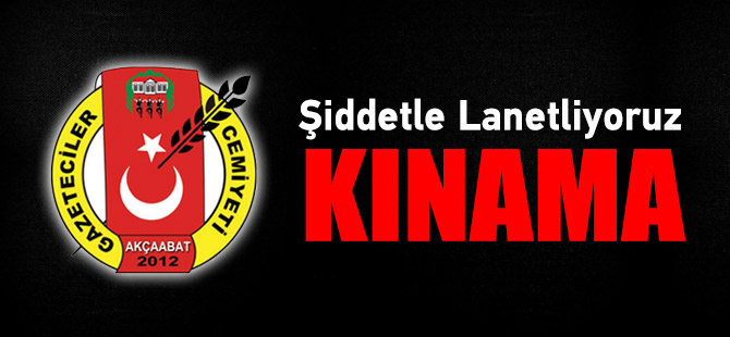 AKAABAT GAZETECLER CEMYETNDEN KINAMA
