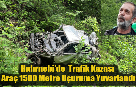 Akçaabat Hıdırnebi yaylasında feci kaza!