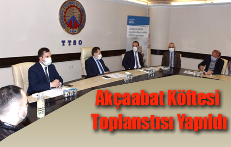 Akaabat Kftesi Corafi aret deerlendirme toplants yapld

