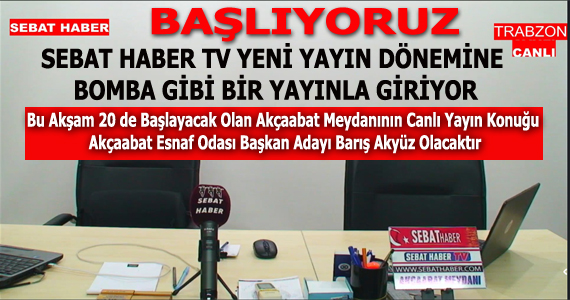 AKÇAABAT MEYDANI BAŞLIYOR