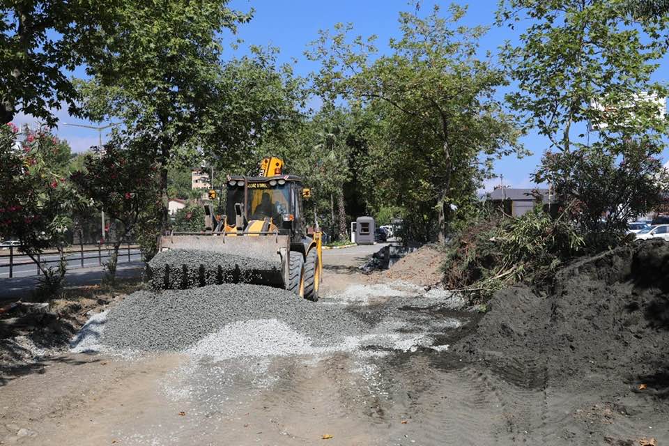 AKÇAABAT SAHİLİ’NDE 3. ETAP ÇALIŞMALARI BAŞLADI