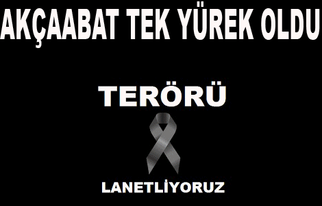 Akaabat Tek Yumruk Oldu.
