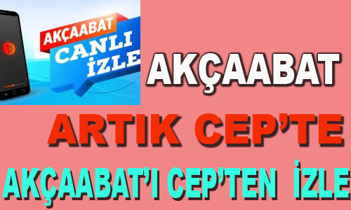 Akaabat Artk ehir Kameralarndan zleyebilirsiniz
