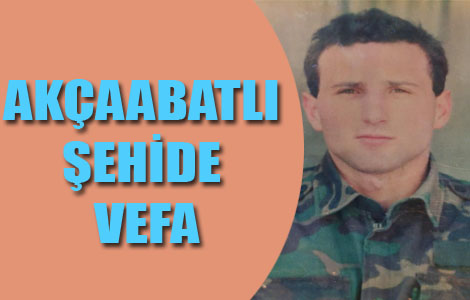 Akçaabatlı şehide vefa
