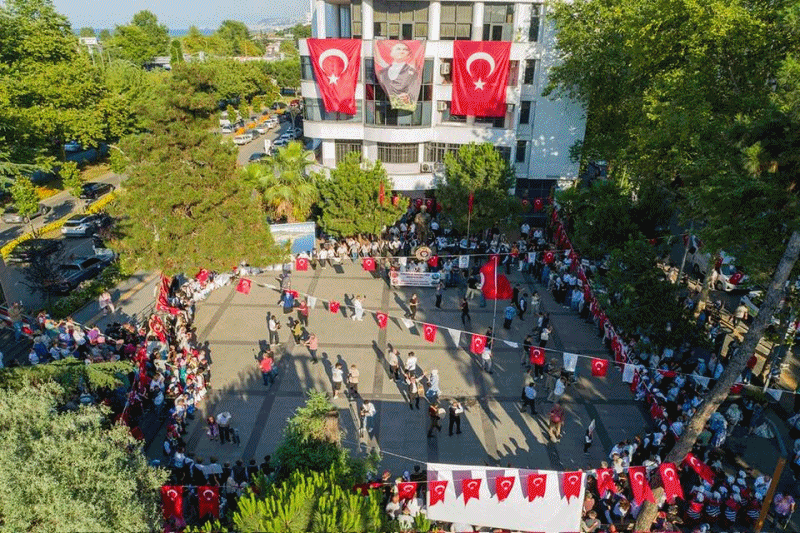 AKÇAABAT’TA 33. ULUSLARARASI MÜZİK VE HALK OYUNLARI FESTİVALİ COŞKUSU BAŞLADI