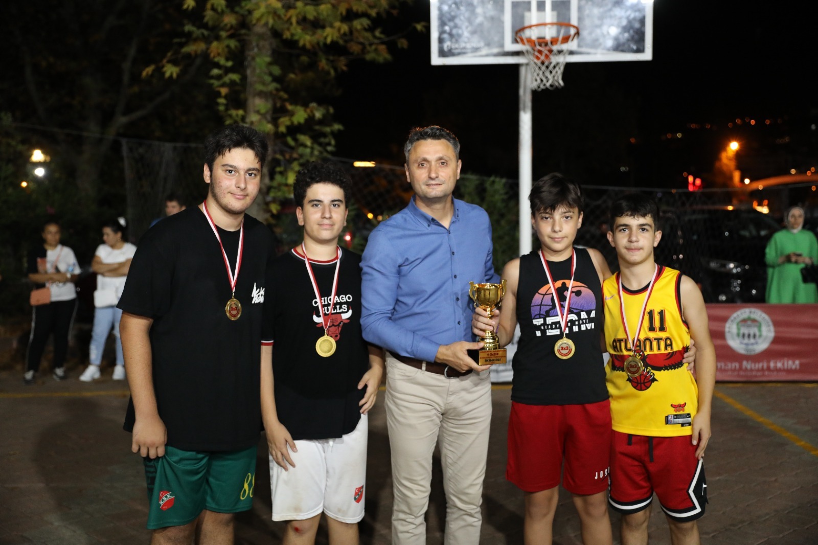 AKÇAABAT’TA BASKETBOL TURNUVASI SONA ERDİ