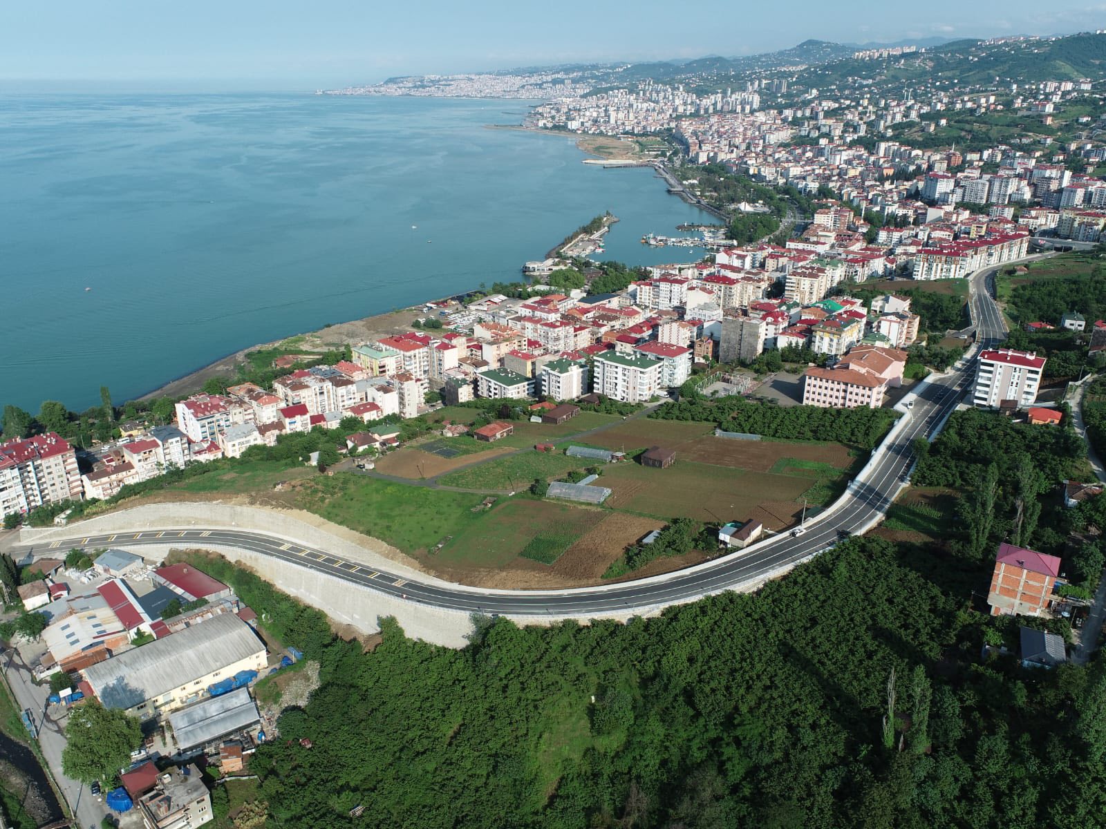 AKÇAABAT’TA BAYRAM ÖNCESİ ULAŞIMA NEFES