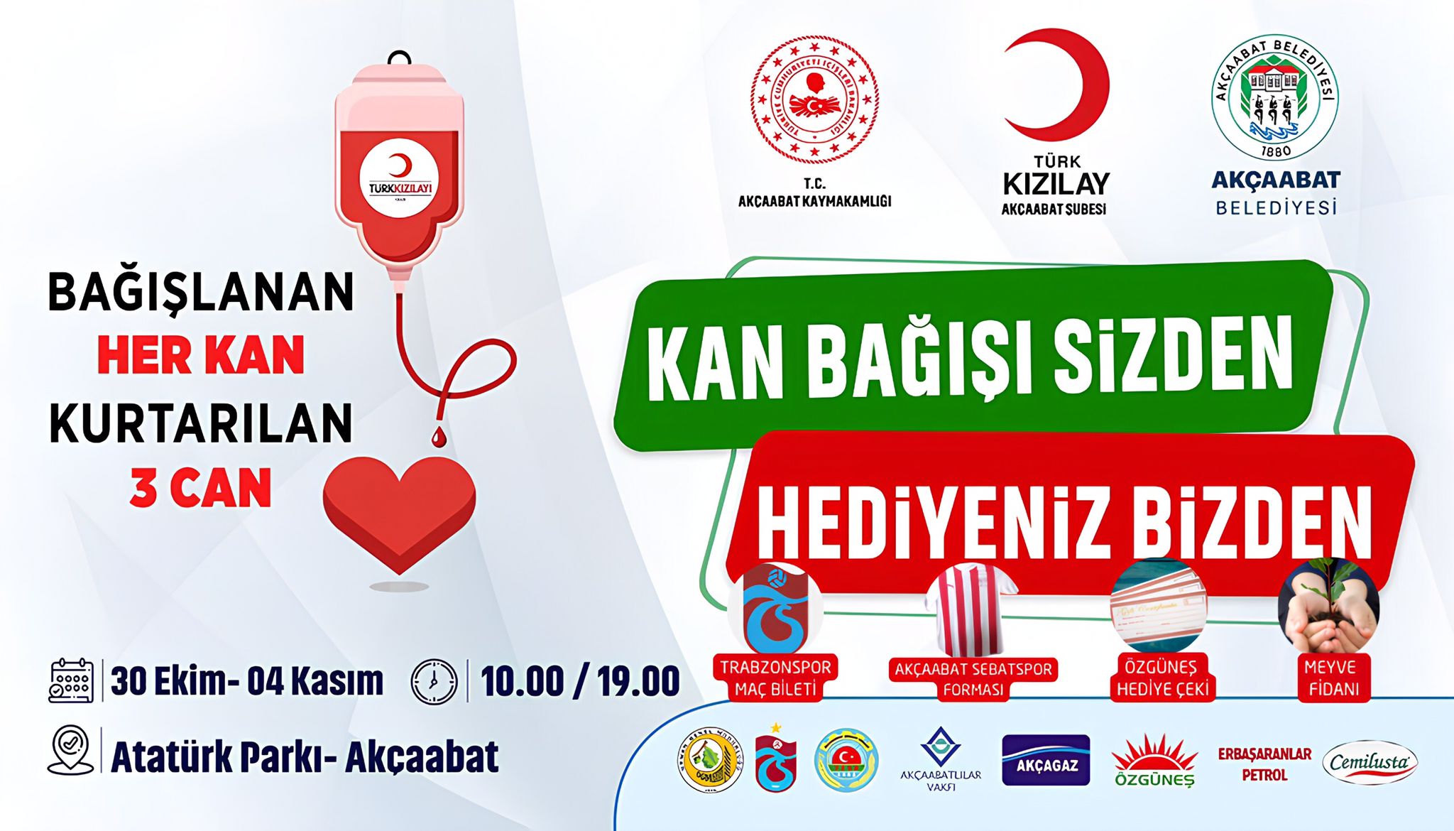 AKAABAT'TA KAN BAI KAMPANYASI DZENLENYOR