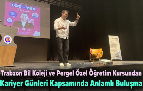 Ak�aabat�ta Kariyer G�nleri Kapsam�nda Anlaml� Bulu�ma