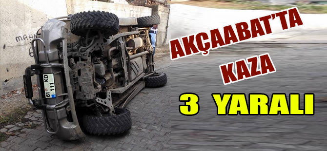 Akçaabat'ta Kaza