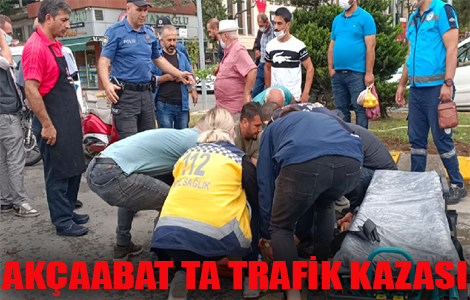 Akçaabat'ta Kaza