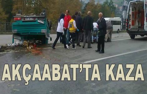 Akaabat'ta kaza! 5 yaral!
