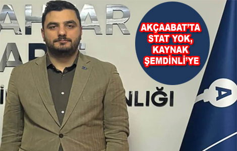 AKÇAABAT’TA STAT YOK, KAYNAK ŞEMDİNLİ’YE