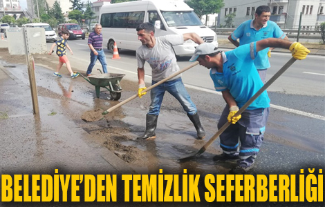 Akçaabat'ta Temizlik Seferberliği