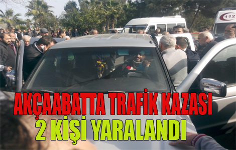 AKÇAABAT'TA TRAFİK KAZASI