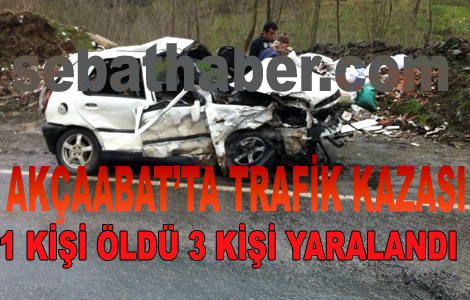 Akaabat'ta Trafik Kazas
