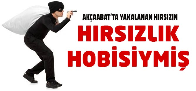 Akçaabatta yakalandı 'HOBİM' dedi