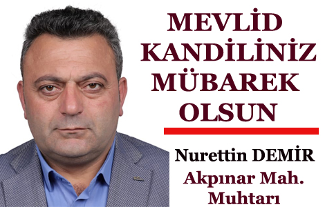 AKPINAR MUHTARINDAN KAND�L �LANI