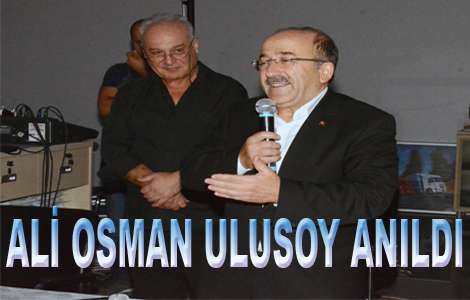 Ali Osman Ulusoy için Hassoy’da anma töreni düzenlendi.