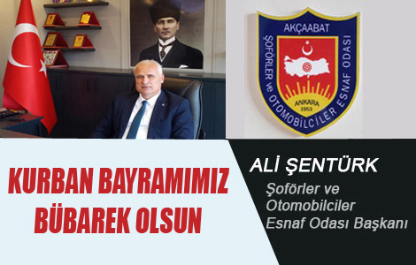 AL� �ENT�RK'TEN BAYRAM MESAJI